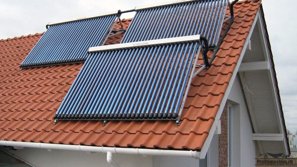 Отопление дома с помощью солнечных коллекторов. Альтернативный источник энергии
